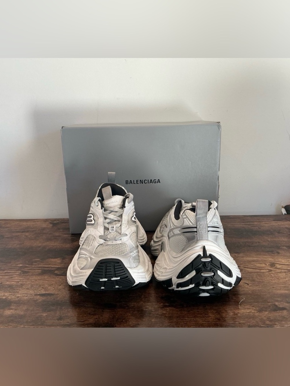Balenciaga 10XL Sneaker 'White Grey' - Picture 7 of 9